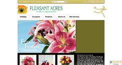 Desktop Screenshot of pleasantacresflorist.com